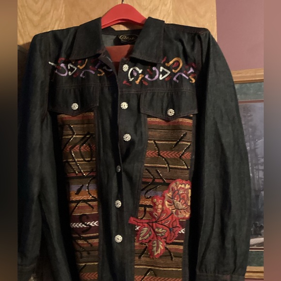 ⚜️ Vintage Cropped Blazer Taupe Fleck EUC Mort Schraeder SHOULDER PADS - Picture 12 of 16